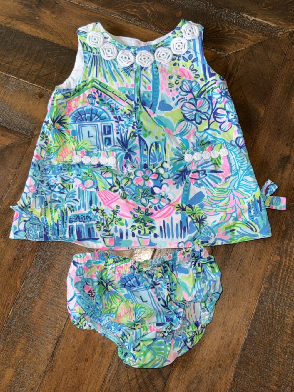 Lilly Pulitzer Little Lilly Shift Dress Multi Lilly’s House